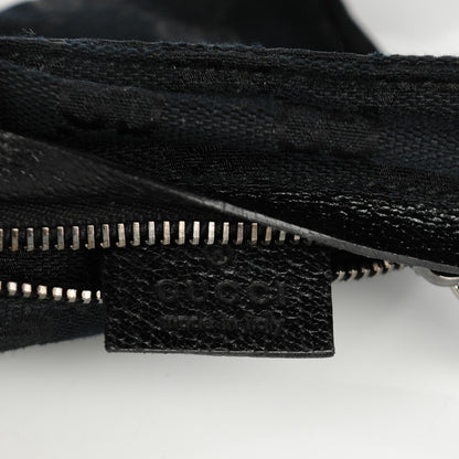 Gucci GG Monogram Double Pocket Belt Bag Black 6 of 7