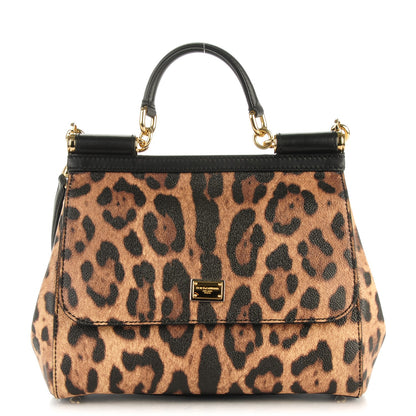 Dolce & Gabbana Leo Crepe Medium Miss Sicily Satchel Naturale 1 of 7