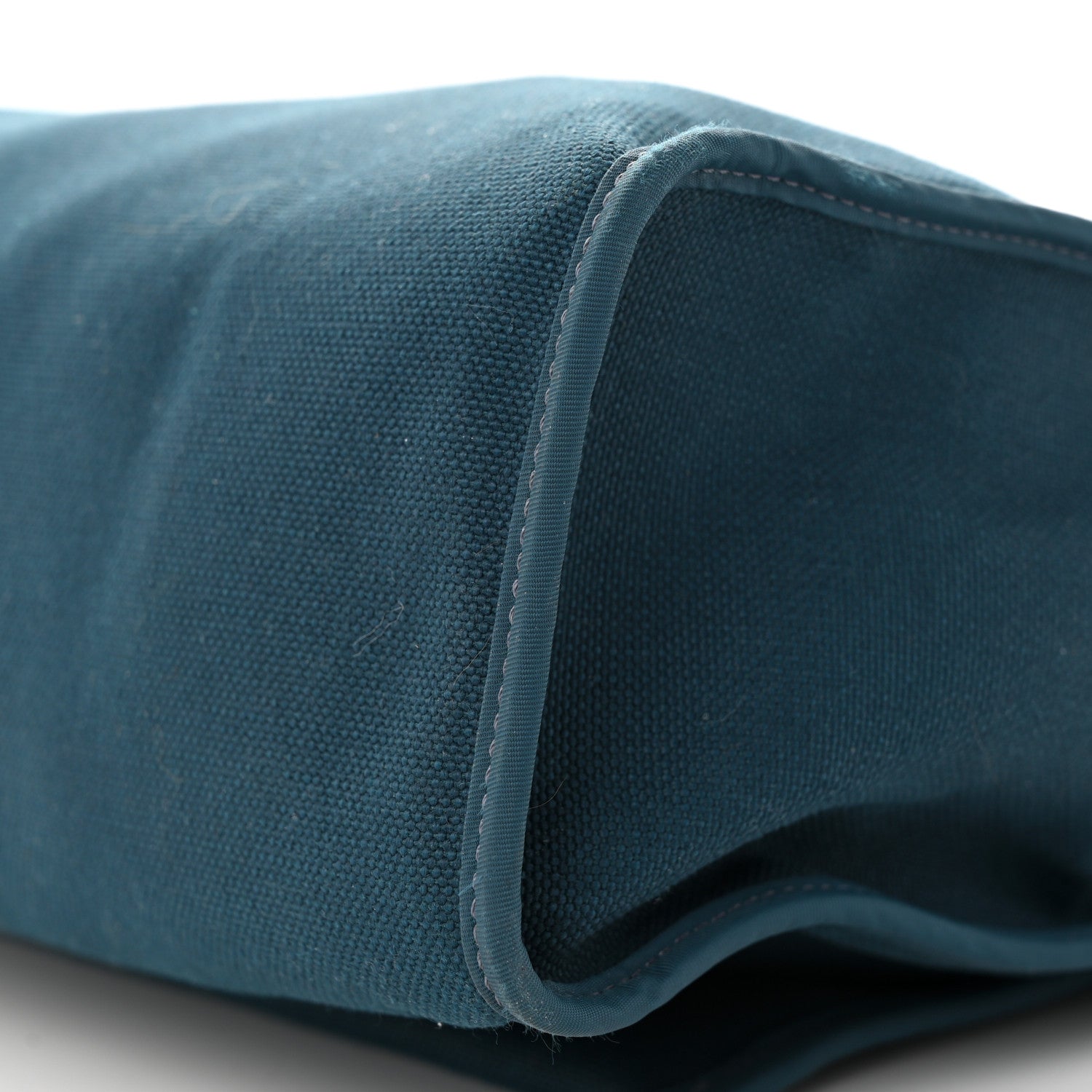 Hermes Military Toile Vache Hunter Herbag Zip 31 PM Bleu Ocean Bleu Indigo 10 of 14