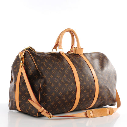Louis Vuitton Monogram Keepall Bandouliere 55 3 of 7