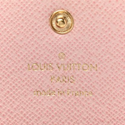 Louis Vuitton Damier Ebene Multicles 6 Key Holder Rose Ballerine 6 of 9
