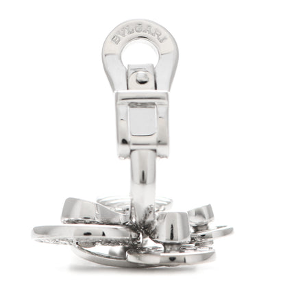 Bulgari 18K White Gold Diamond Cicladi Earrings 5 of 6