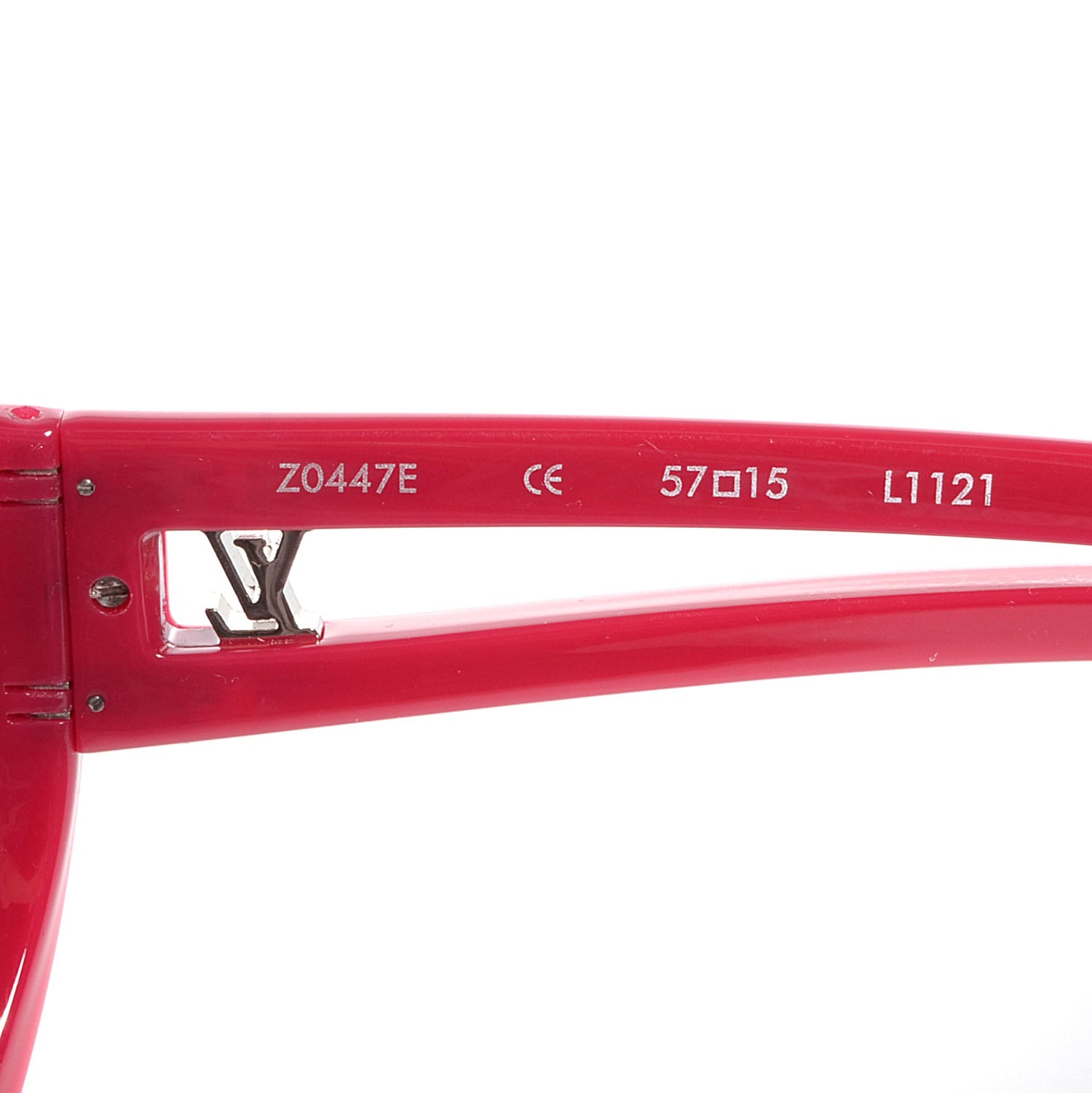 Louis Vuitton Flore Sunglasses Z0447E Fuchsia 4 of 4