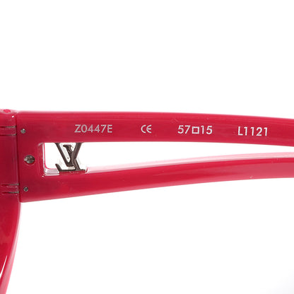 Louis Vuitton Flore Sunglasses Z0447E Fuchsia 4 of 4