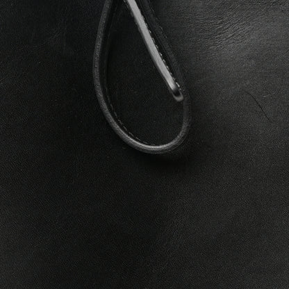 Mansur Gavriel Vegetable Tanned Calfskin Bucket Bag Black Flamma 8 of 10