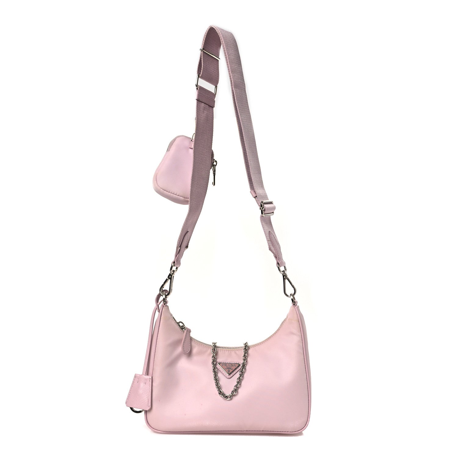 Prada Nylon Re-Edition 2005 Shoulder Bag Alabastro 1 of 16