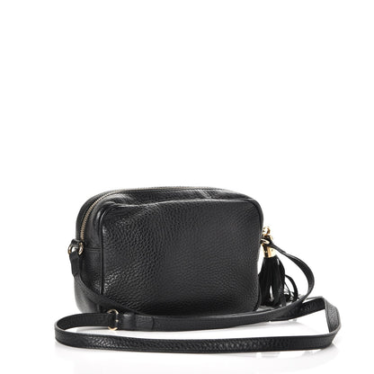 Gucci Pebbled Calfskin Small Soho Disco Bag Black 3 of 11