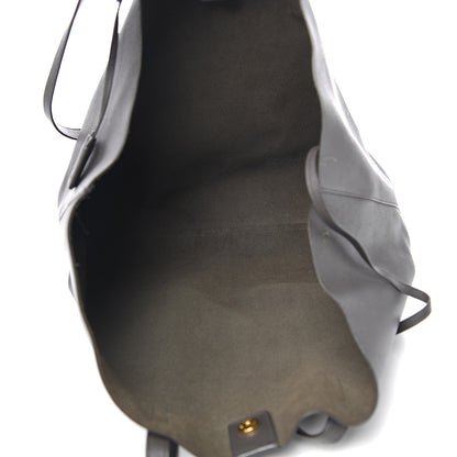 Saint Laurent Calfskin Large Shopping Tote Dark Grey 4 of 18