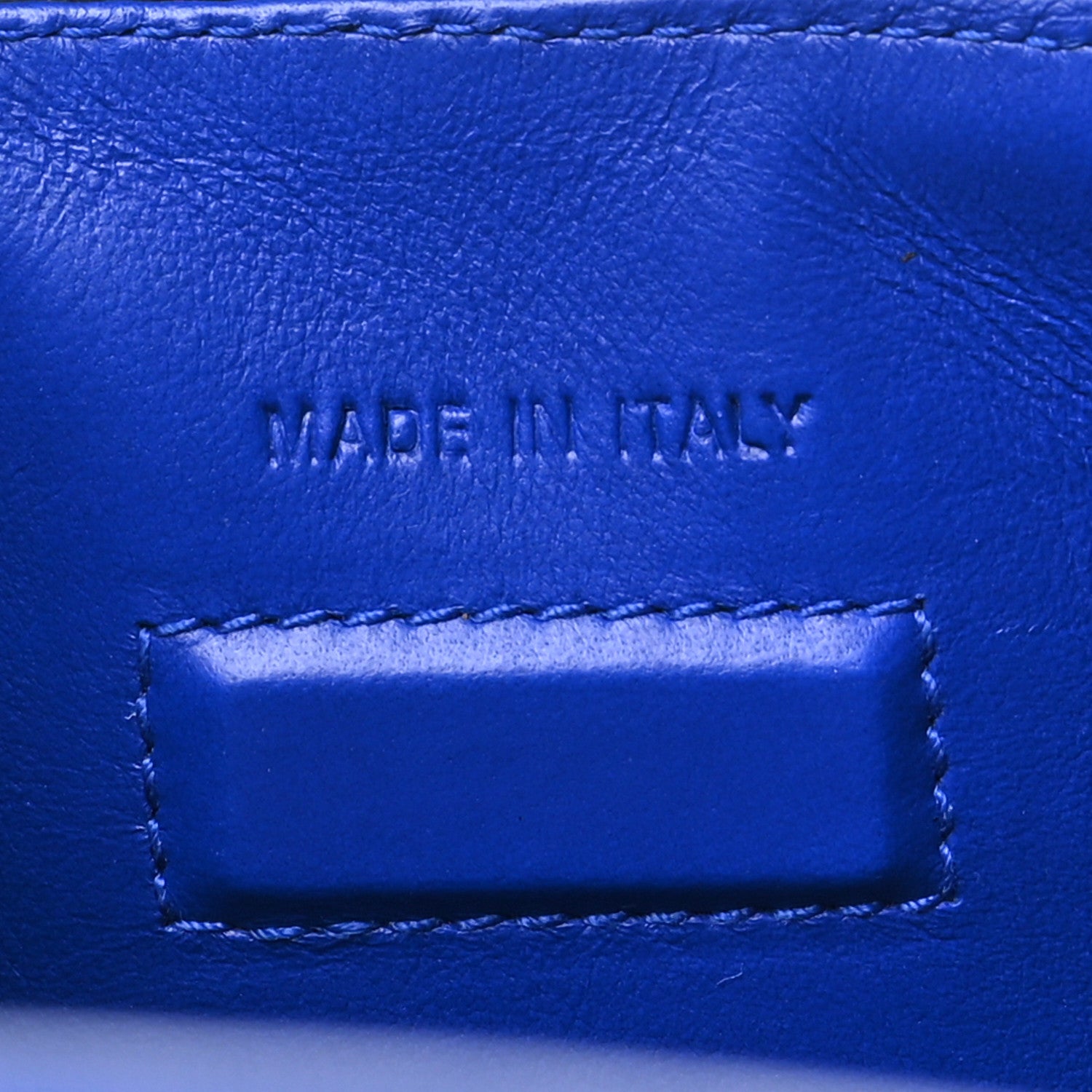 Christian Dior Grained Calfskin Medium Diorever Flap Blue 7 of 10