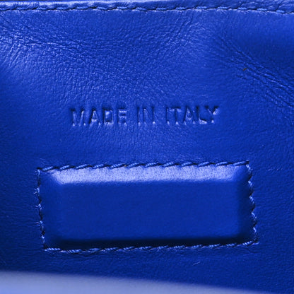 Christian Dior Grained Calfskin Medium Diorever Flap Blue 7 of 10