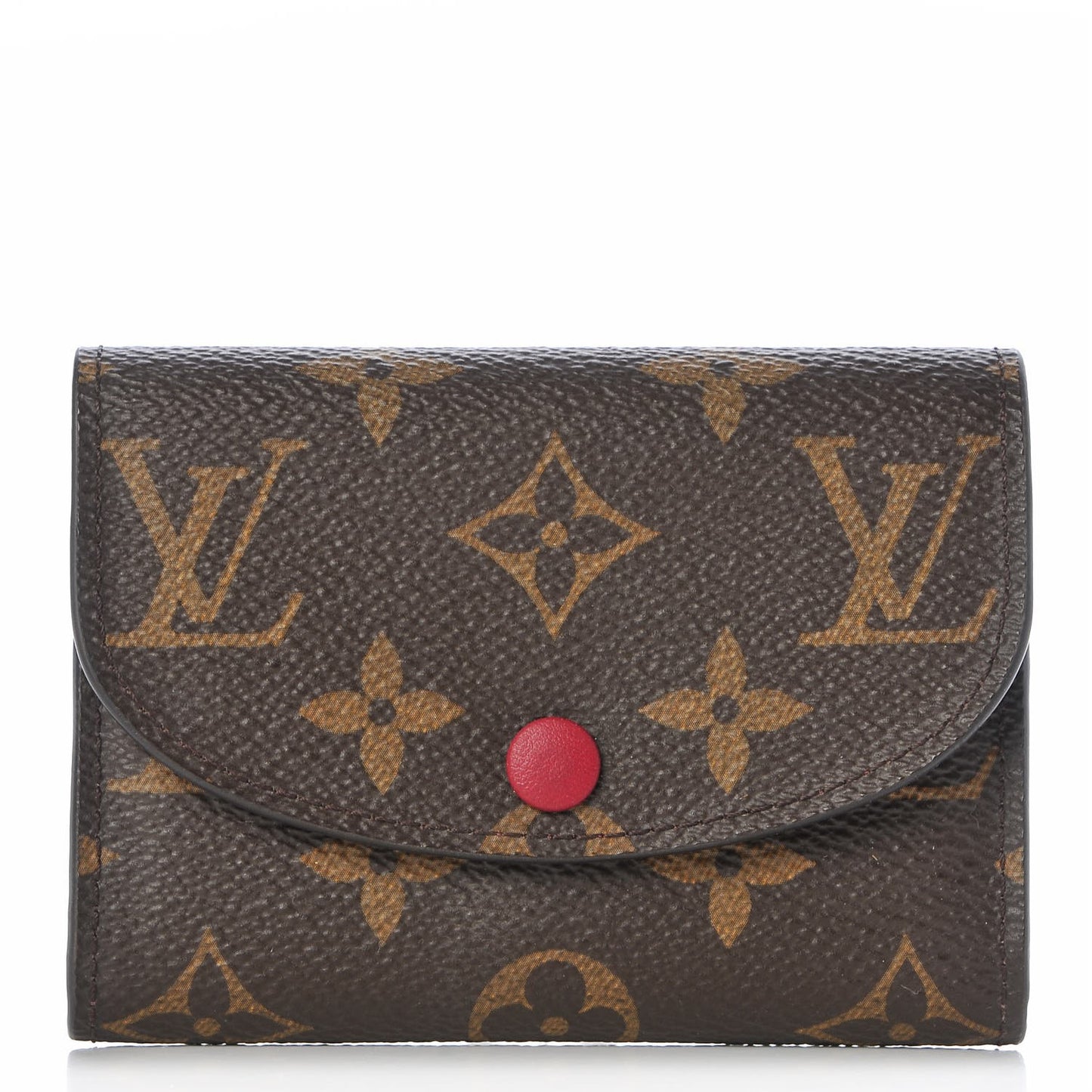 Monogram Rosalie Coin Purse Fuchsia