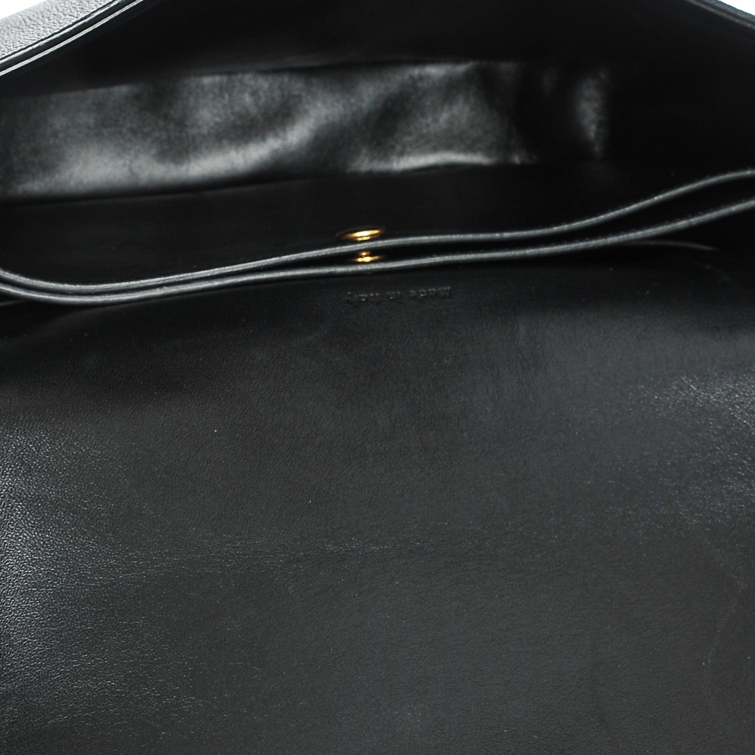 Celine Grained Calfskin Medium Trotteur Black 5 of 7