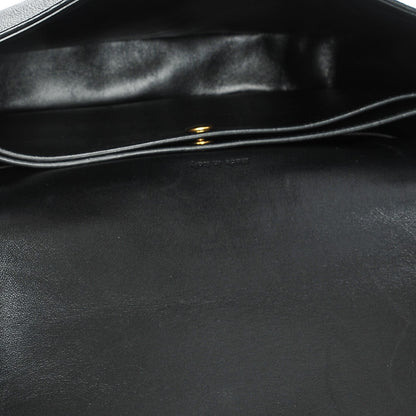 Celine Grained Calfskin Medium Trotteur Black 5 of 7