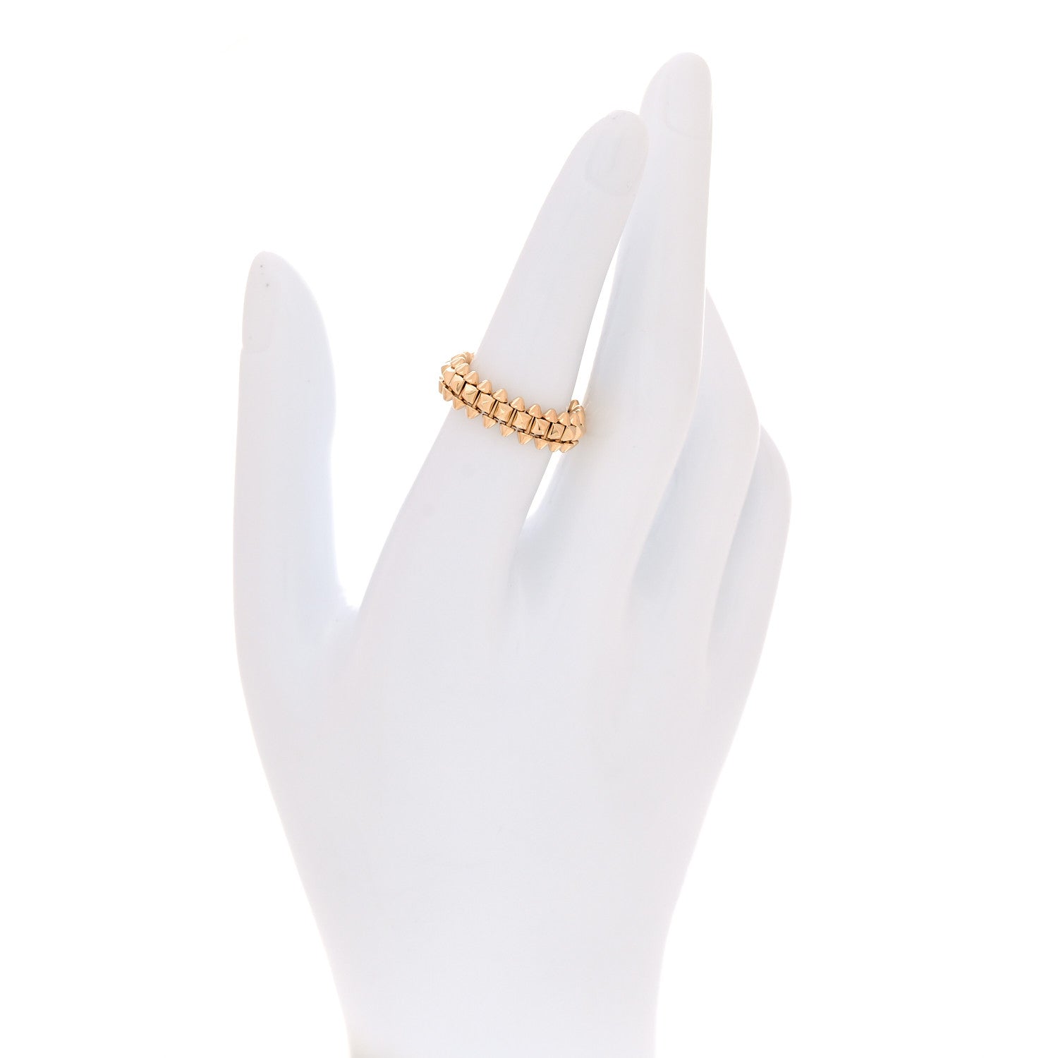 Cartier 18K Pink Gold SM Clash De Cartier Ring 52 6 2 of 5