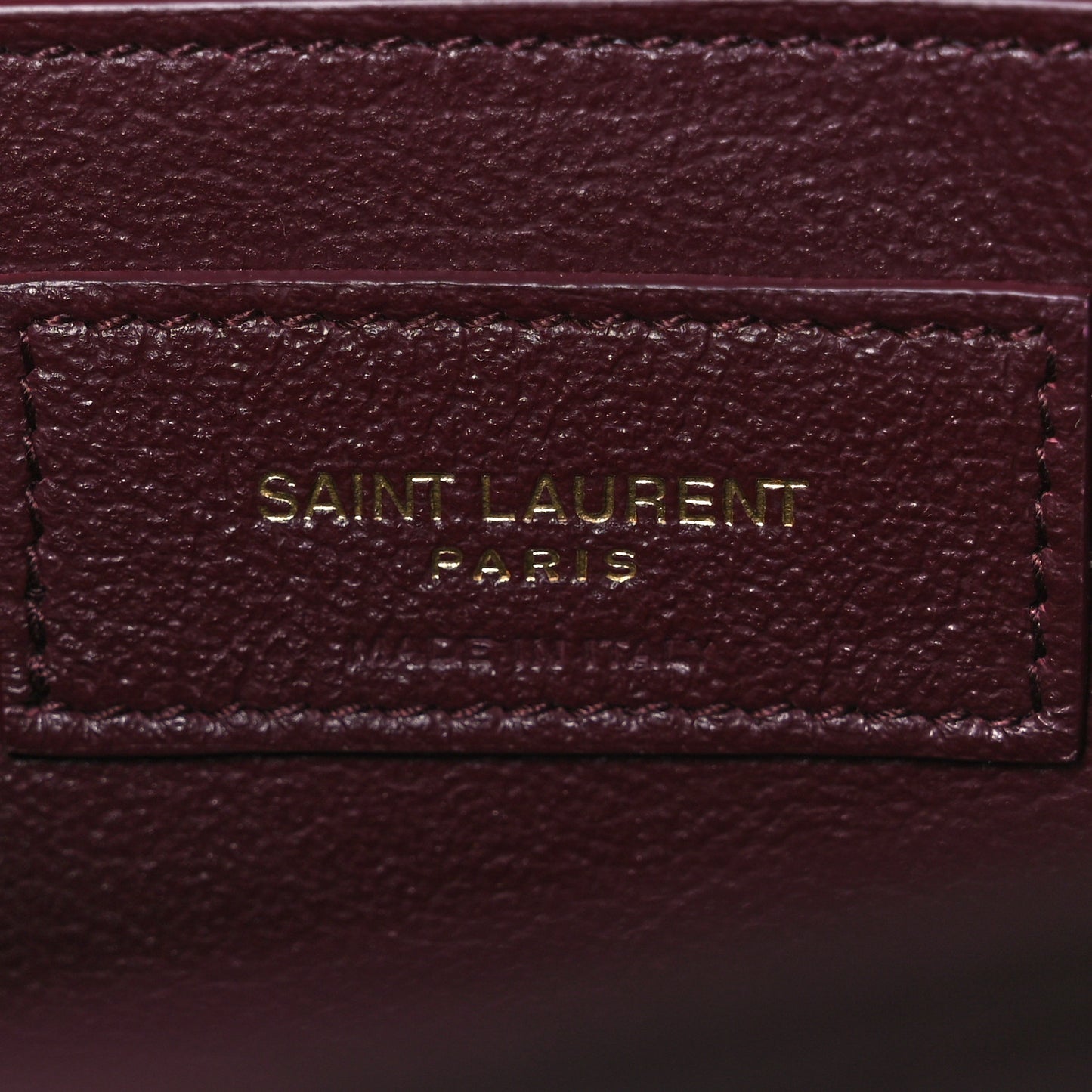 Smooth Calfskin Small Manhattan Shoulder Bag Hot Wine