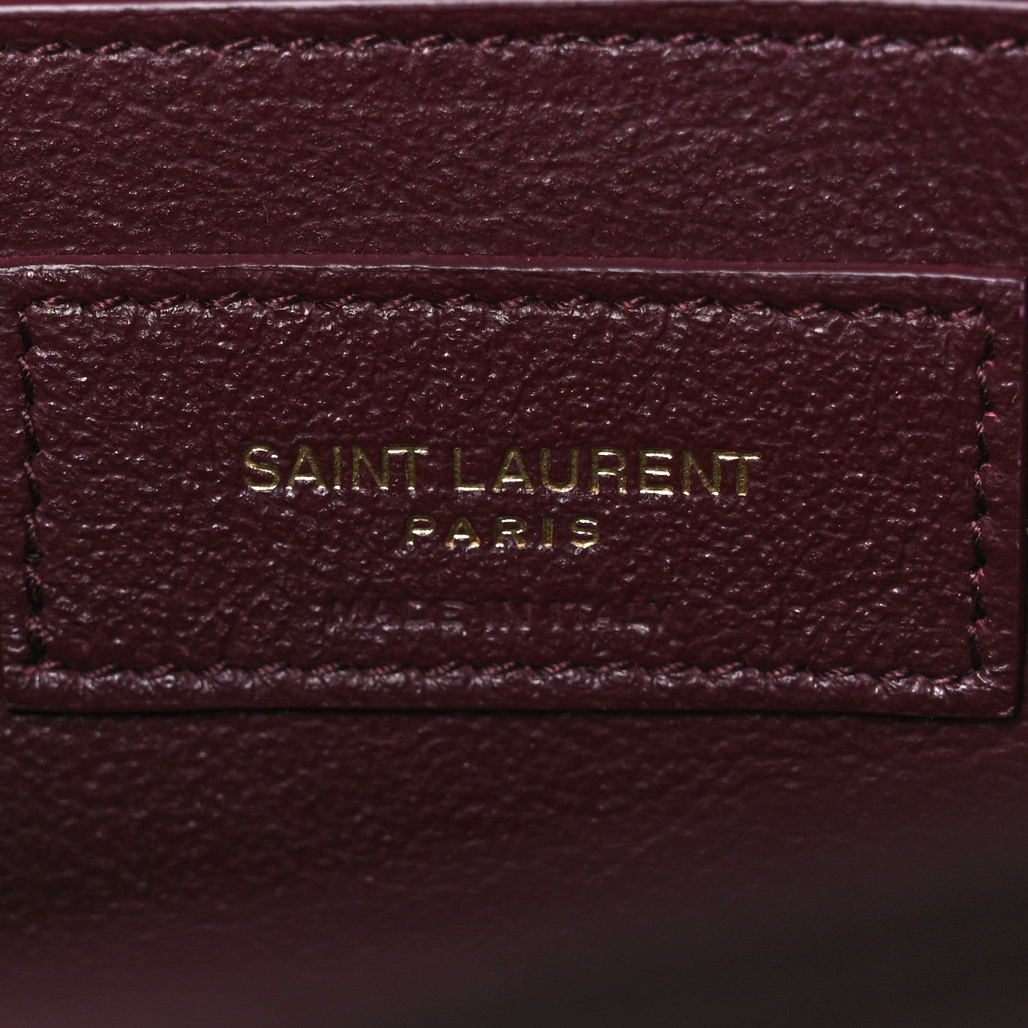 Saint Laurent Smooth Calfskin Small Manhattan Shoulder Bag Hot Wine 5 of 10