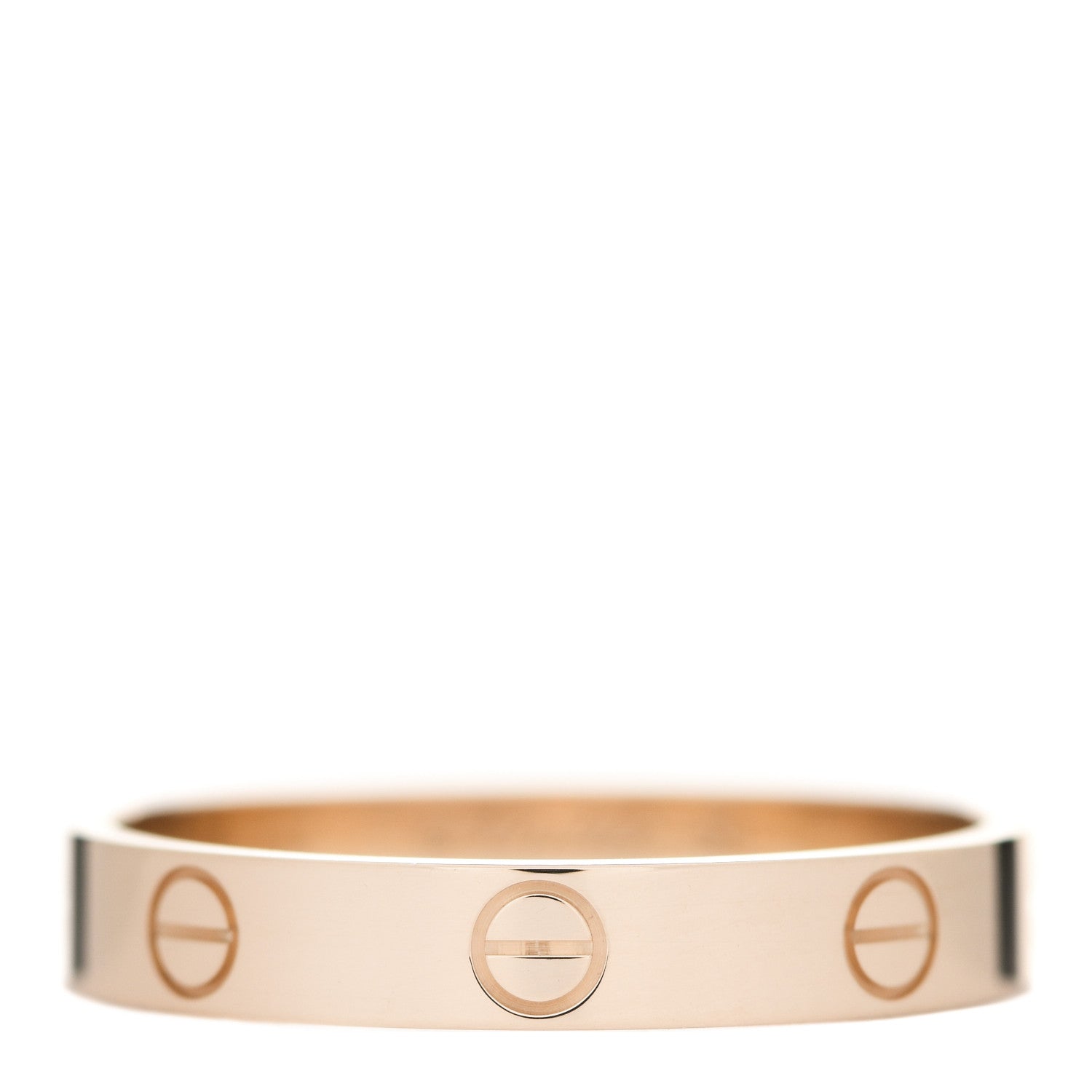 Cartier 18K Pink Gold 3.5mm LOVE Wedding Band Ring 60 9 1 of 4