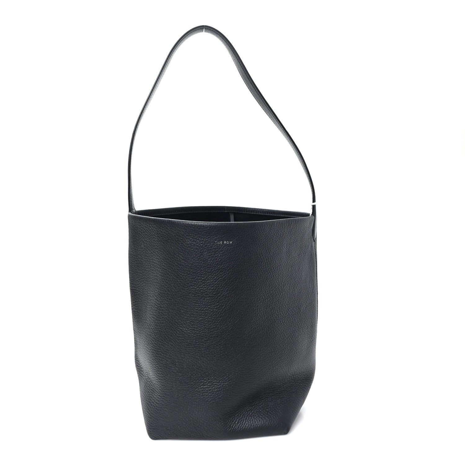 The Row Grained Calfskin Medium N/S Park Tote Black 1 of 10