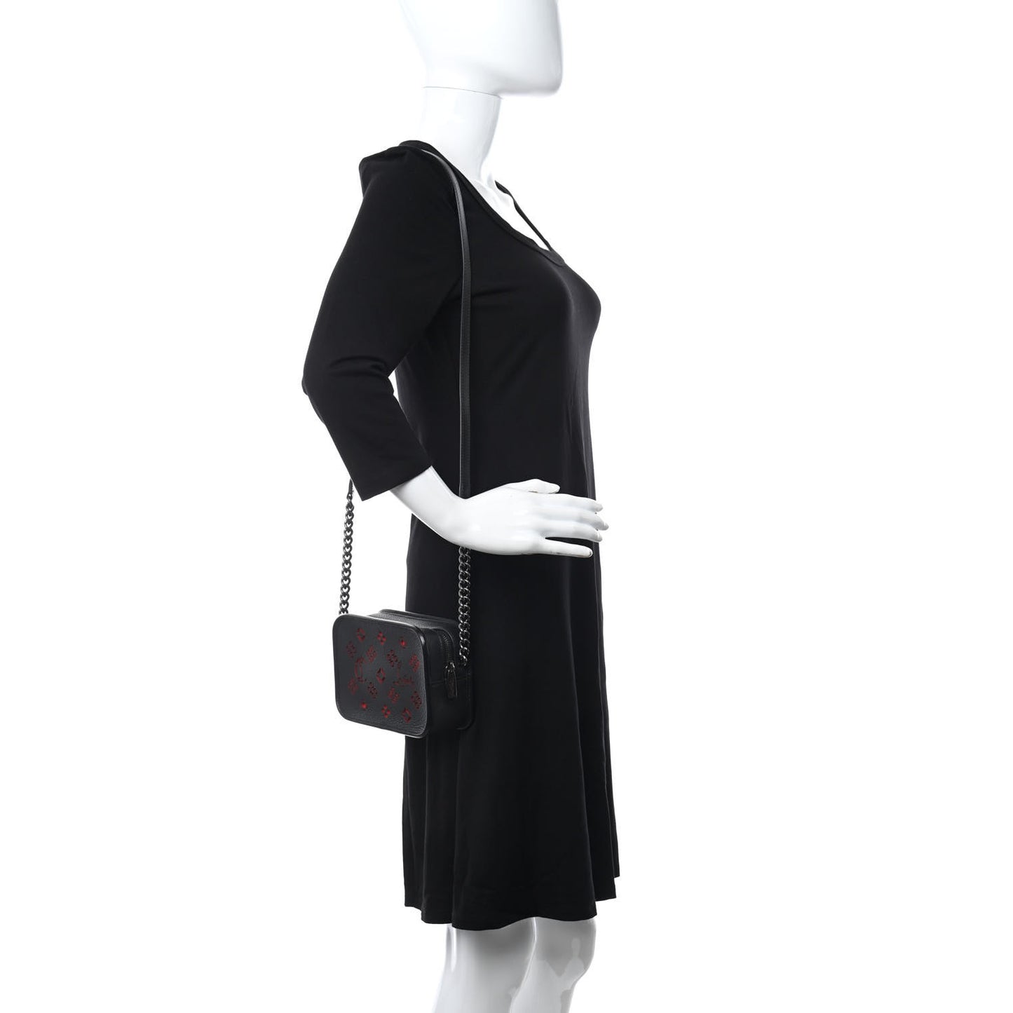 Calfskin Small Radioloubi Black