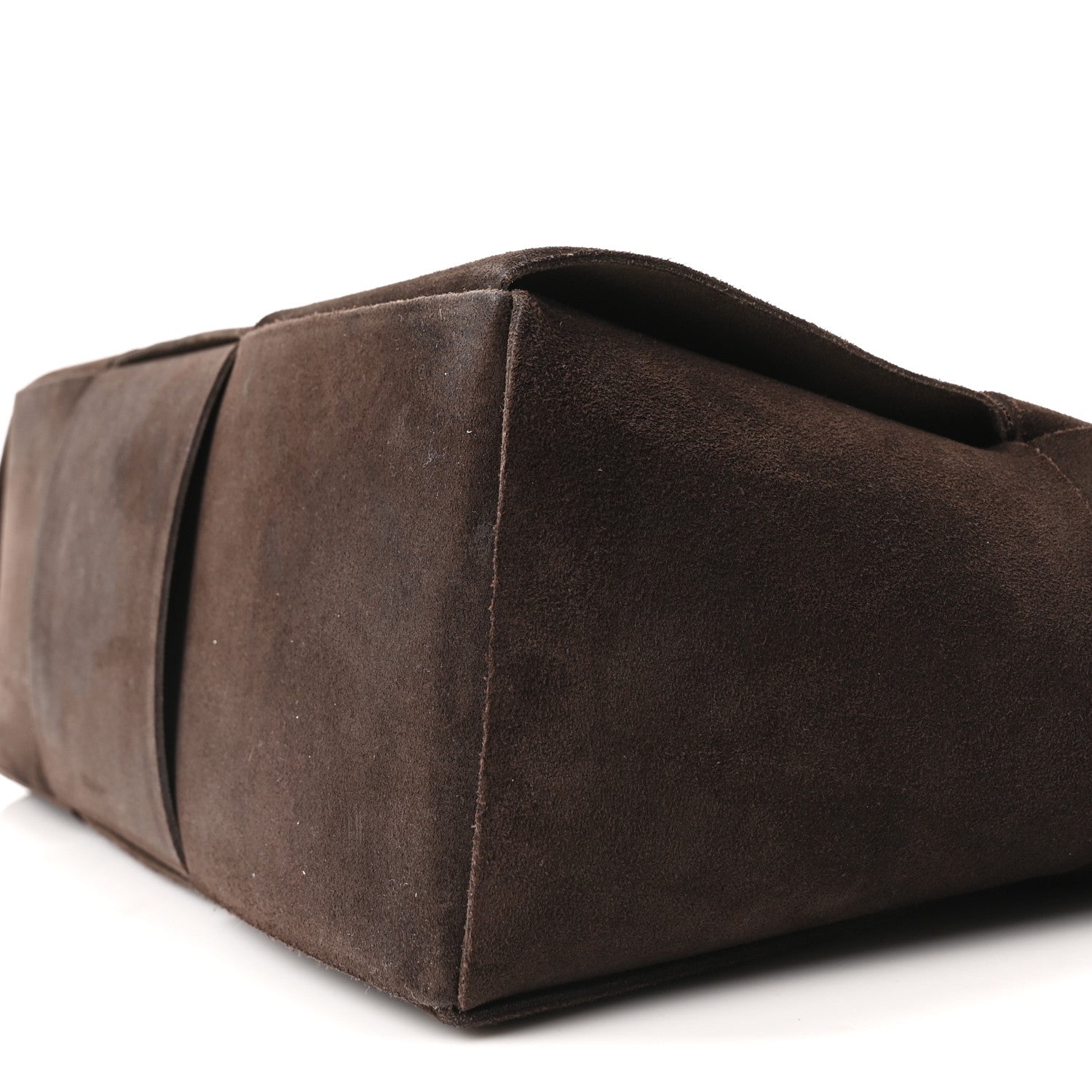 Bottega Veneta Suede Maxi Intrecciato Small Arco Tote Fondente 10 of 10