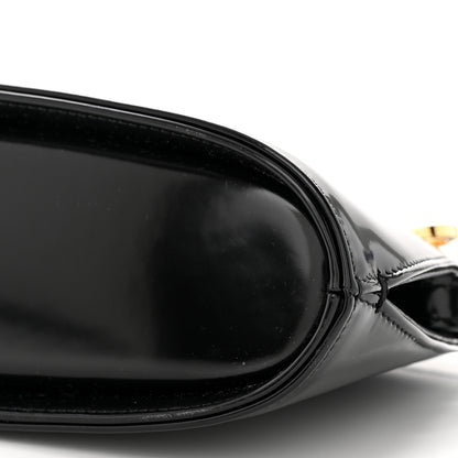 Salvatore Ferragamo Brushed Off Calfskin Wanda East West Top Handle Bag Black 10 of 12