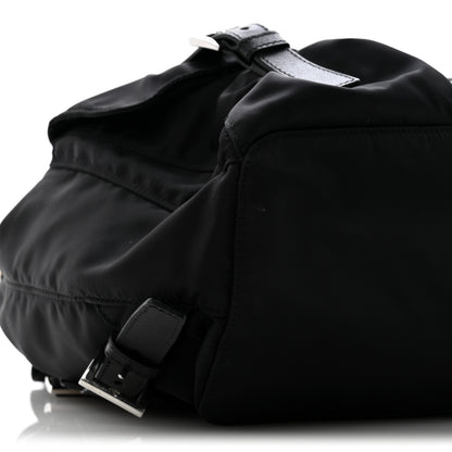 Prada Tessuto Nylon Saffiano Medium Backpack Black 11 of 13
