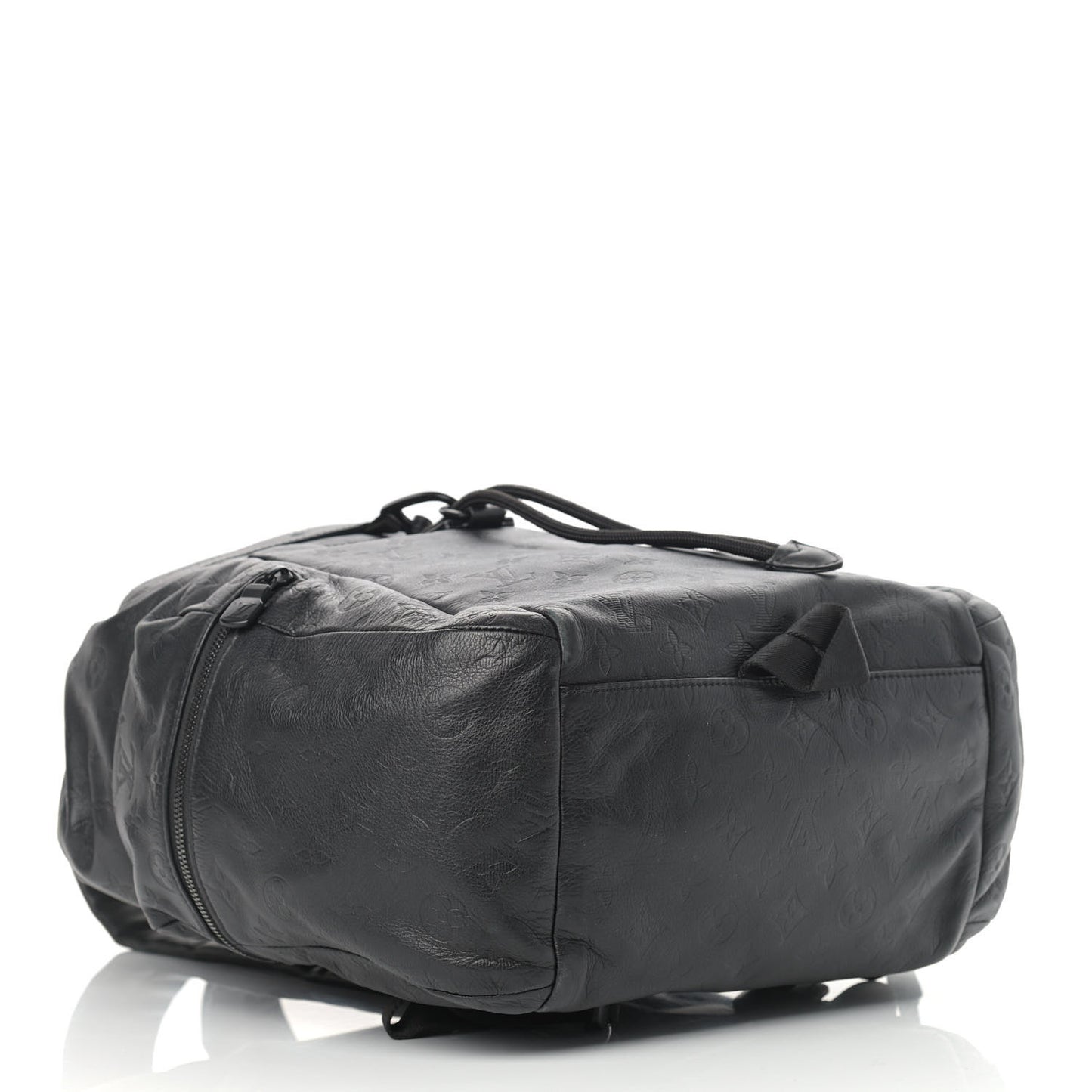 Calfskin Monogram Shadow Discovery Backpack Black