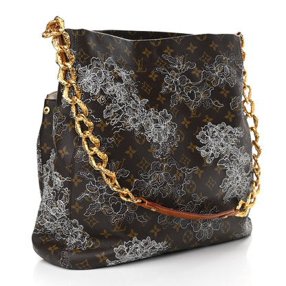 Louis Vuitton Monogram Dentelle Fersen Gold 2 of 8