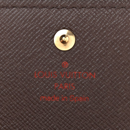 Louis Vuitton Damier Ebene Porte-Monnaie Billets Tresor Wallet 7 of 9
