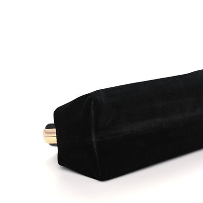 Fendi Velvet Karung Small Fendi First Black 10 of 11