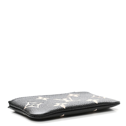 Louis Vuitton Empreinte Monogram Giant Key Pouch Black Beige 3 of 6