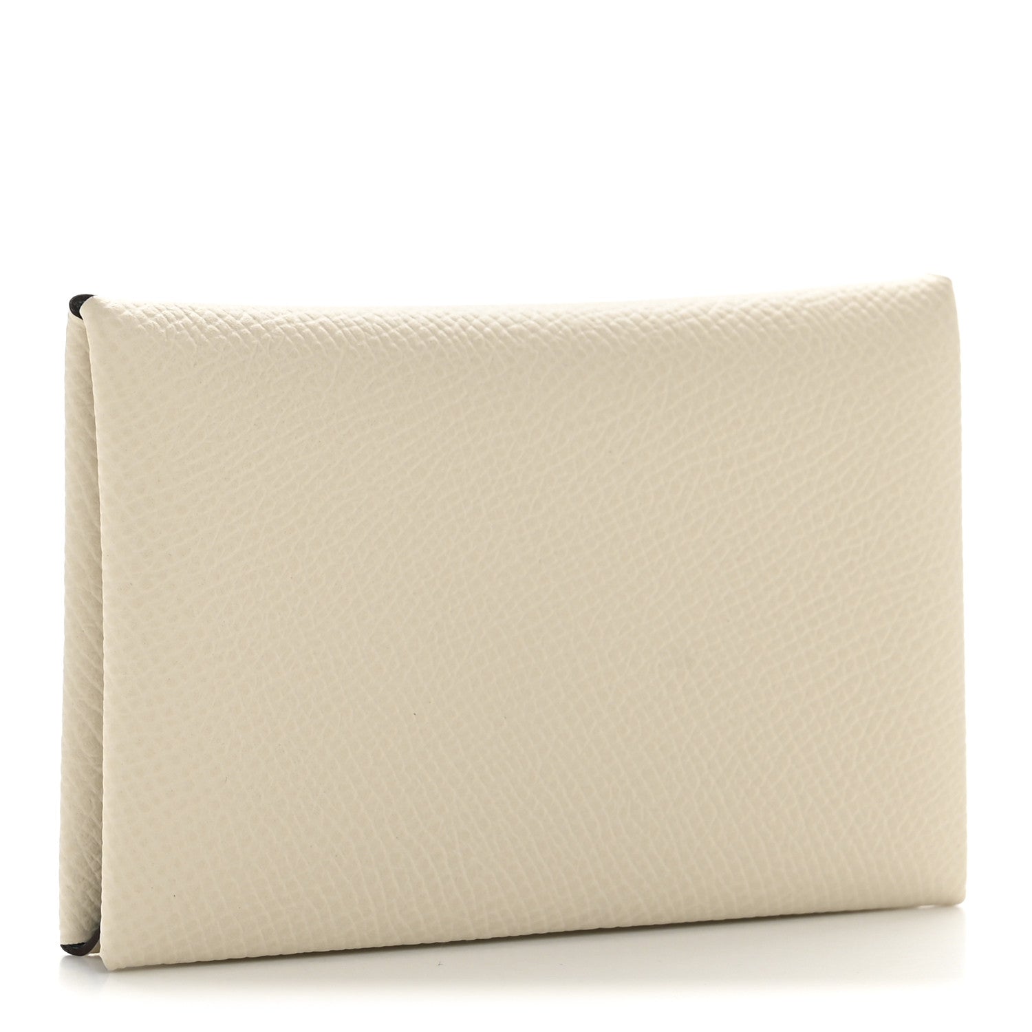 Hermes Epsom Horseshoe Calvi Card Case Craie 3 of 8