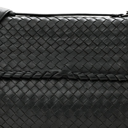 Bottega Veneta Nappa Intrecciato Medium Olimpia Shoulder Bag Black 8 of 13
