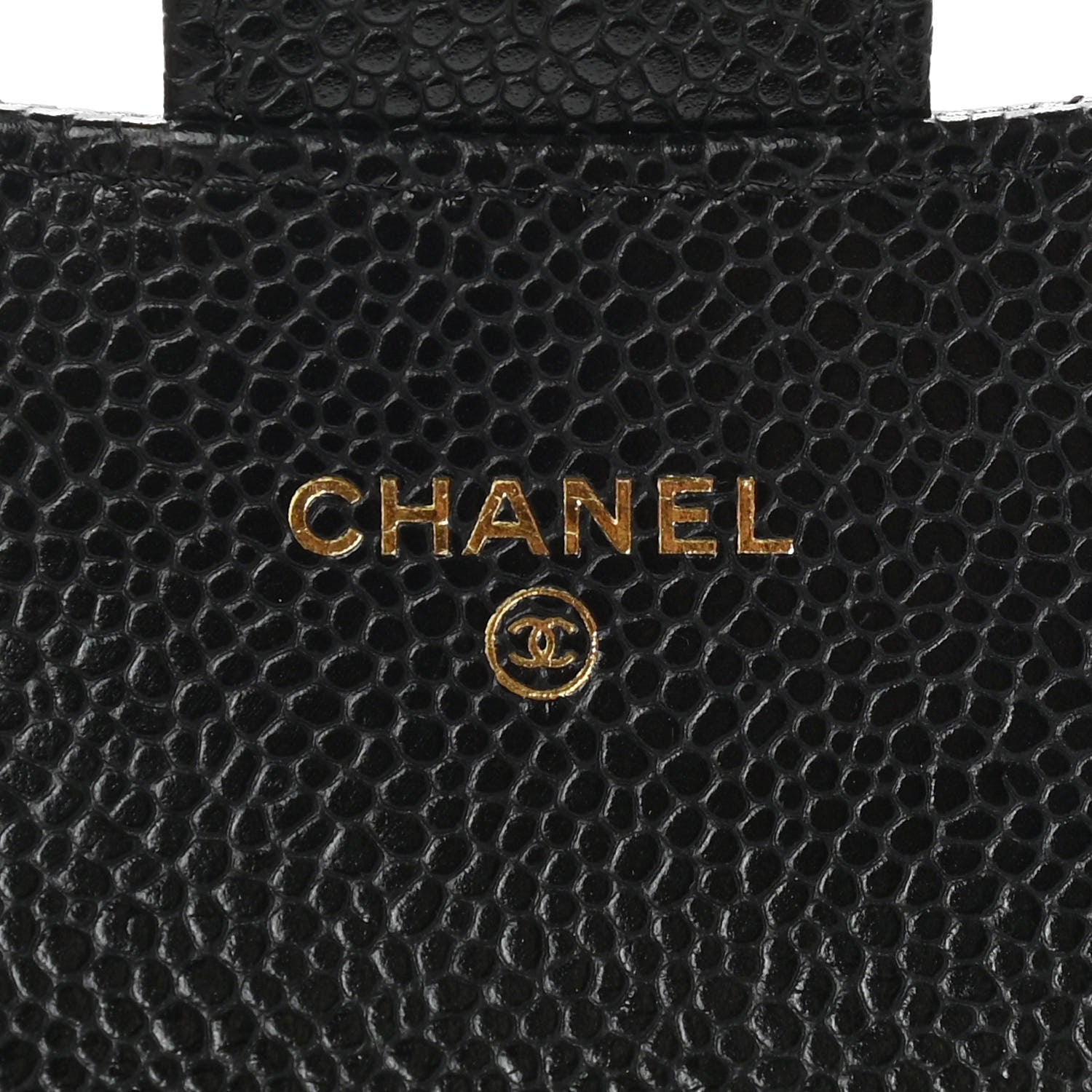 Chanel Caviar Quilted Flap Card Holder Wallet Black 6 of 9