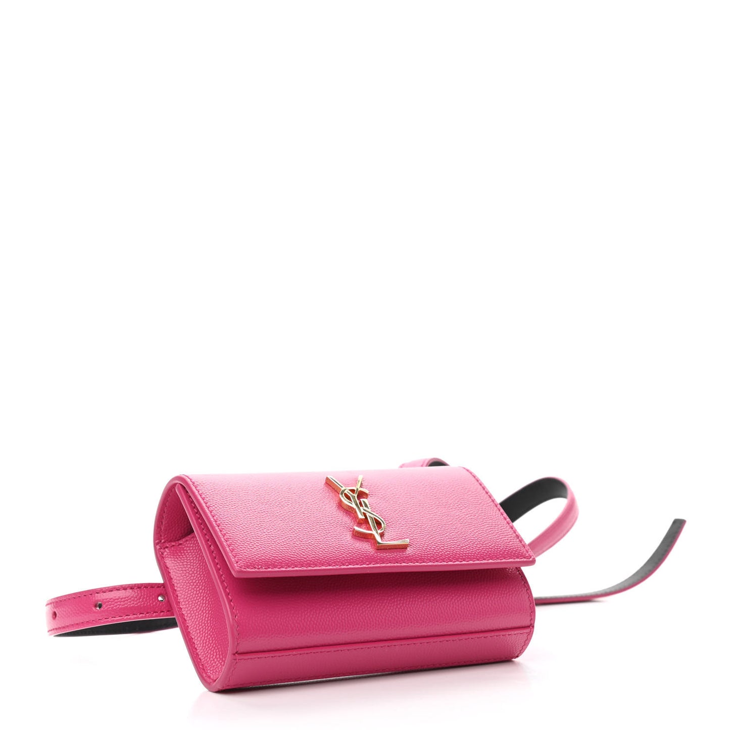 Grain De Poudre Monogram Kate Belt Bag Fuchsia