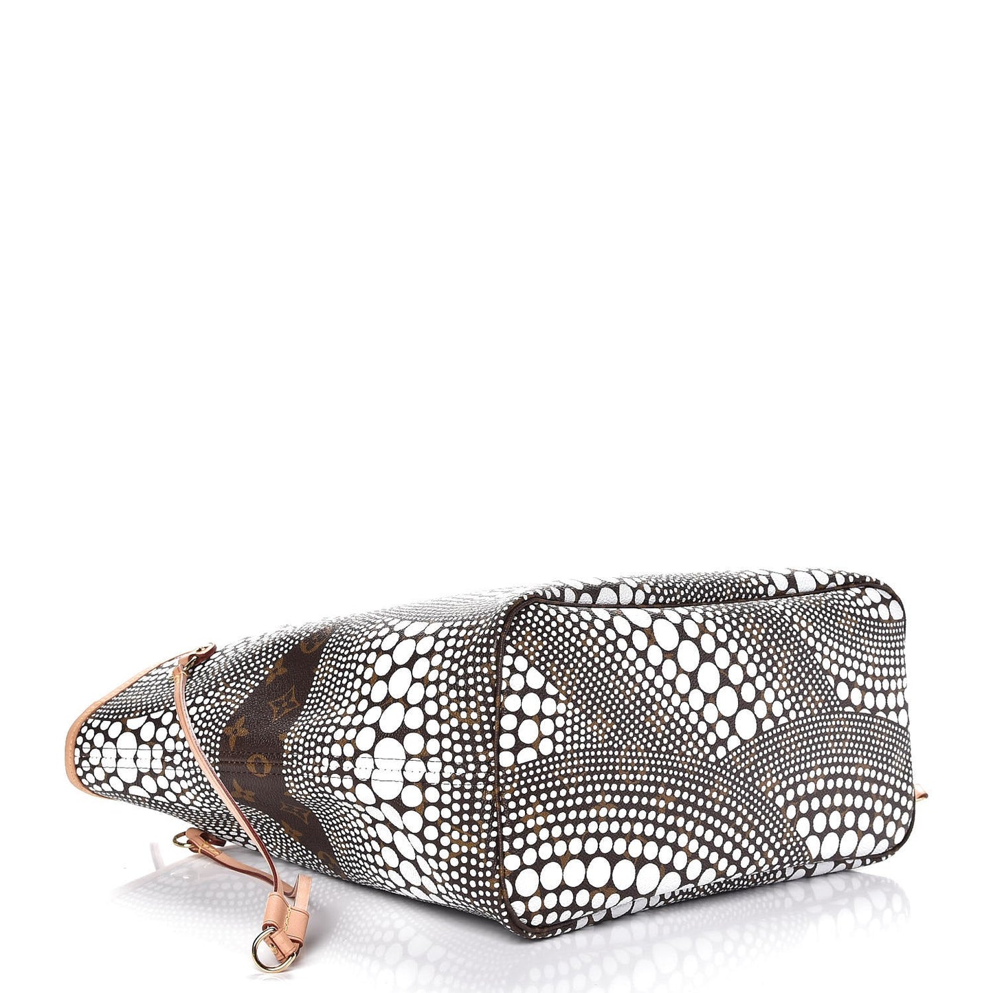 Monogram Kusama Waves Neverfull MM White