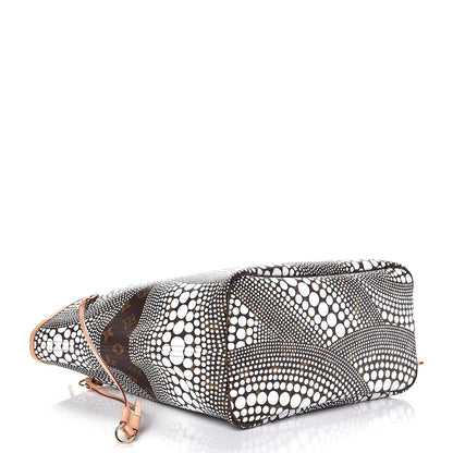 Louis Vuitton Monogram Kusama Waves Neverfull MM White 4 of 8
