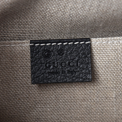 Gucci Dollar Calfskin Small GG Charm Dome Bag Black 6 of 10