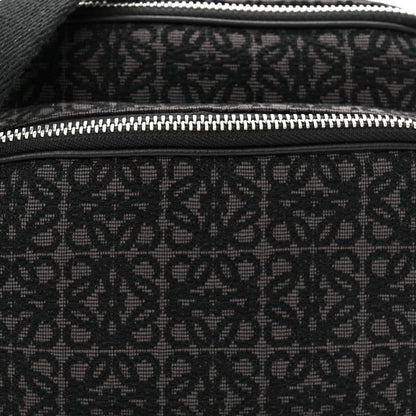 Loewe Jacquard Anagram Calfskin Mini Camera Bag Anthracite Black 8 of 10
