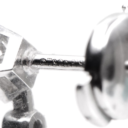 Tiffany Platinum Diamond Long Grace Drop Earrings 5 of 6