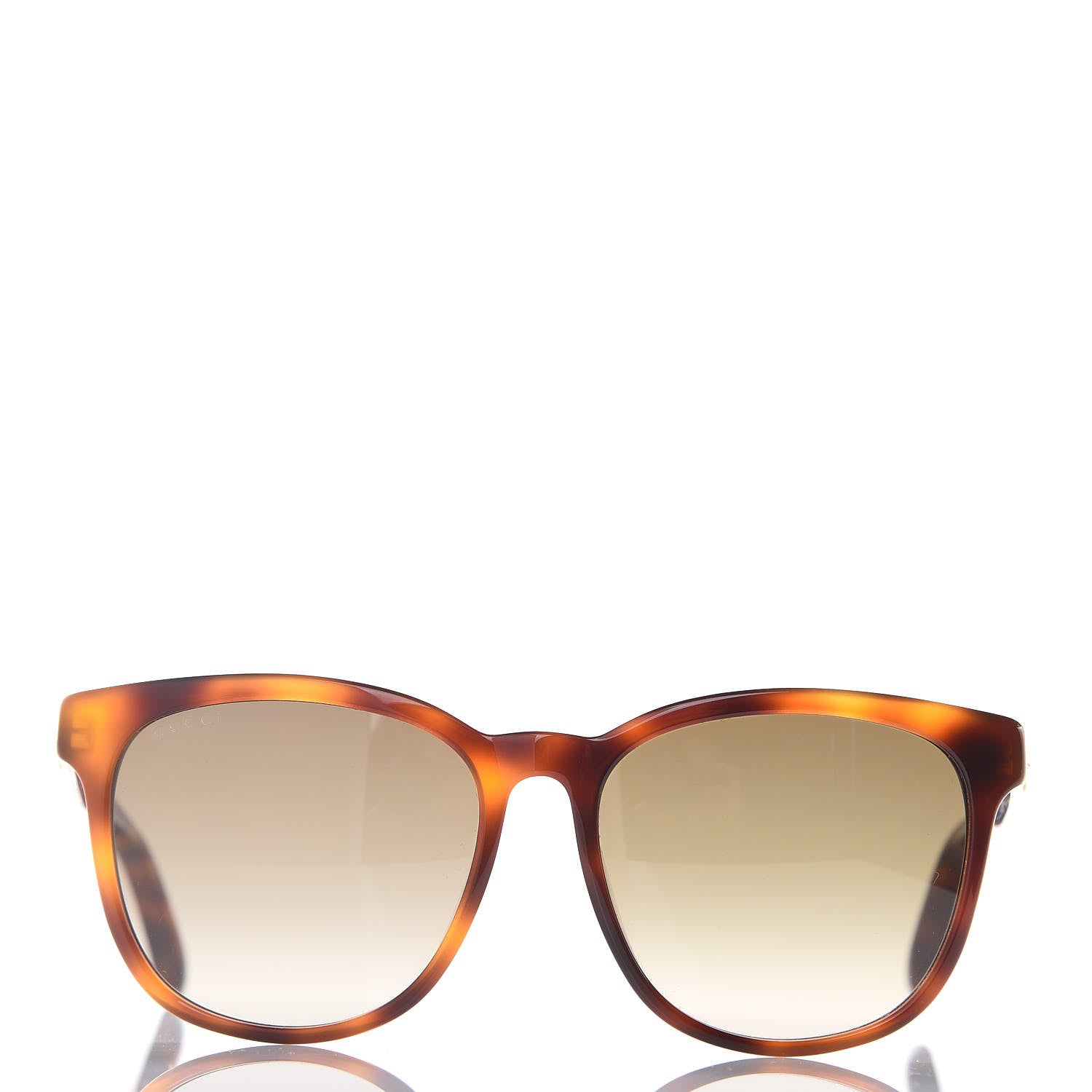 Gucci Round Frame Star Sunglasses GG0232SK Tortoiseshell 3 of 7