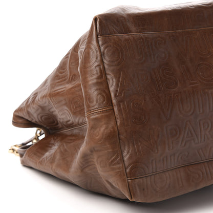 Louis Vuitton Monogram Paris Souple Whisper GM Chocolate 6 of 9