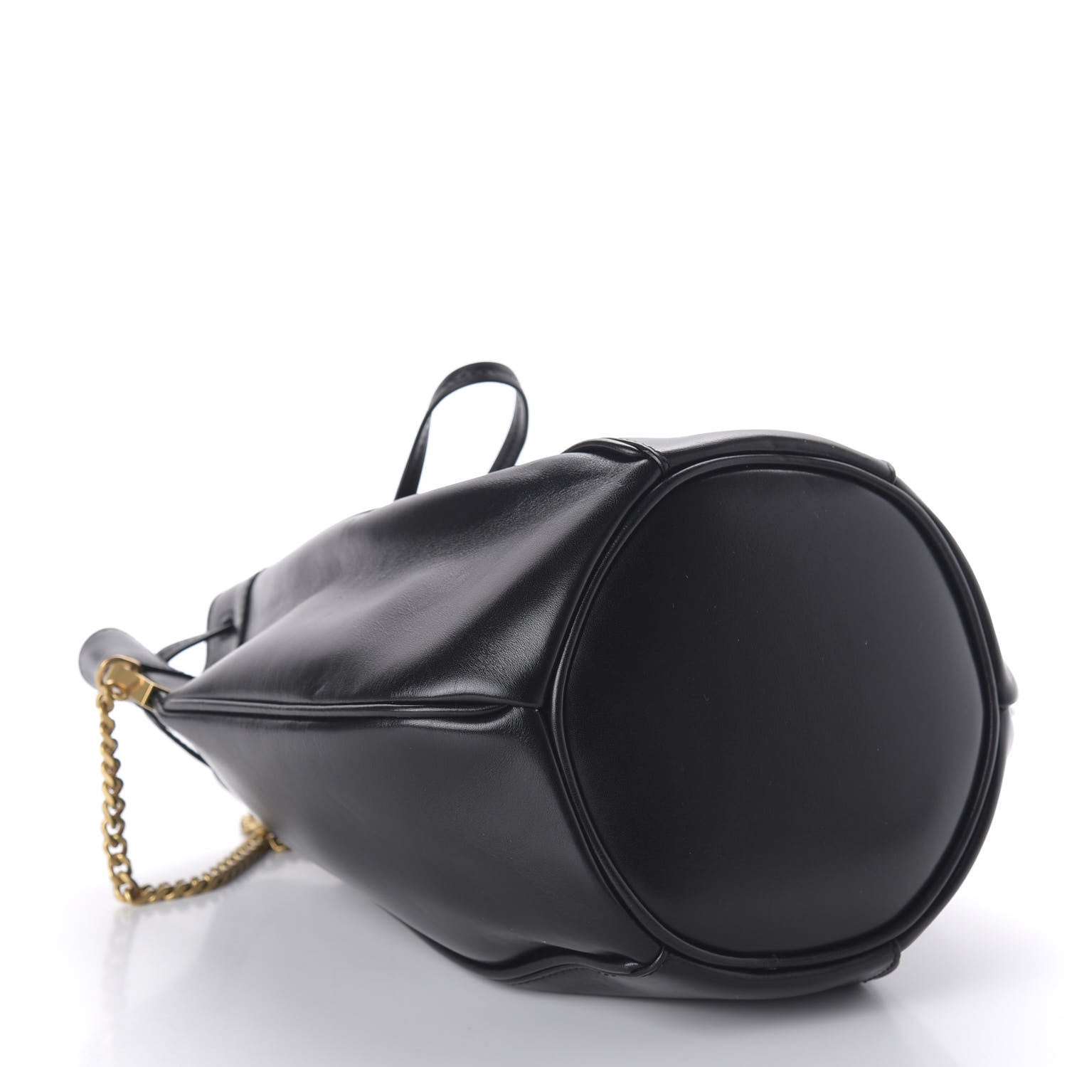 Saint Laurent Smooth Calfskin Small Talitha Bucket Bag Black 4 of 9