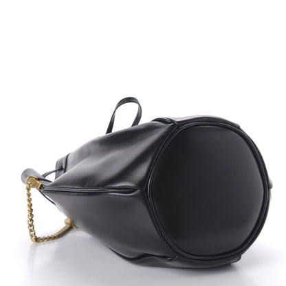 Saint Laurent Smooth Calfskin Small Talitha Bucket Bag Black 4 of 9