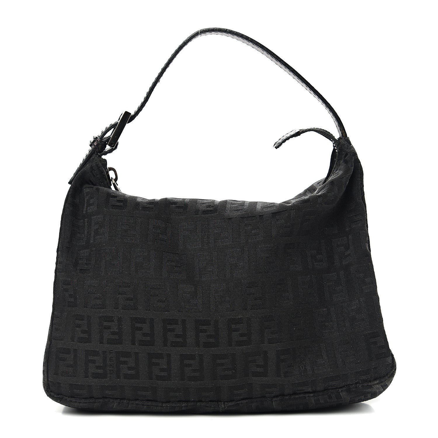 Fendi Zucchino Mini Pochette Black 1 of 8