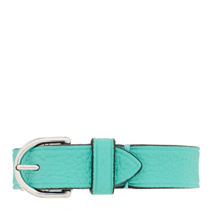 Tiffany Sterling Silver Leather Return to Tiffany Single Wrap Bracelet Blue 2 of 4