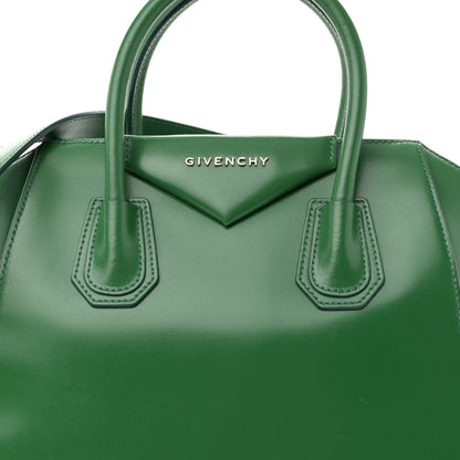 Givenchy Shiny Lord Calfskin Small Antigona Emerald 8 of 11