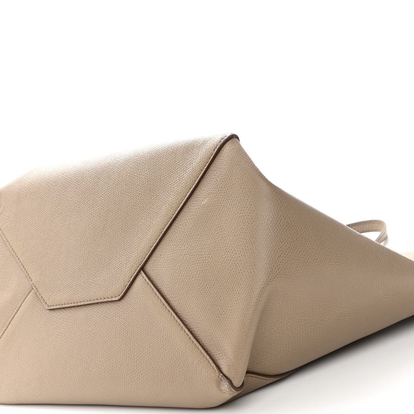 Grained Calfskin Medium Horizontal Cabas Phantom Taupe