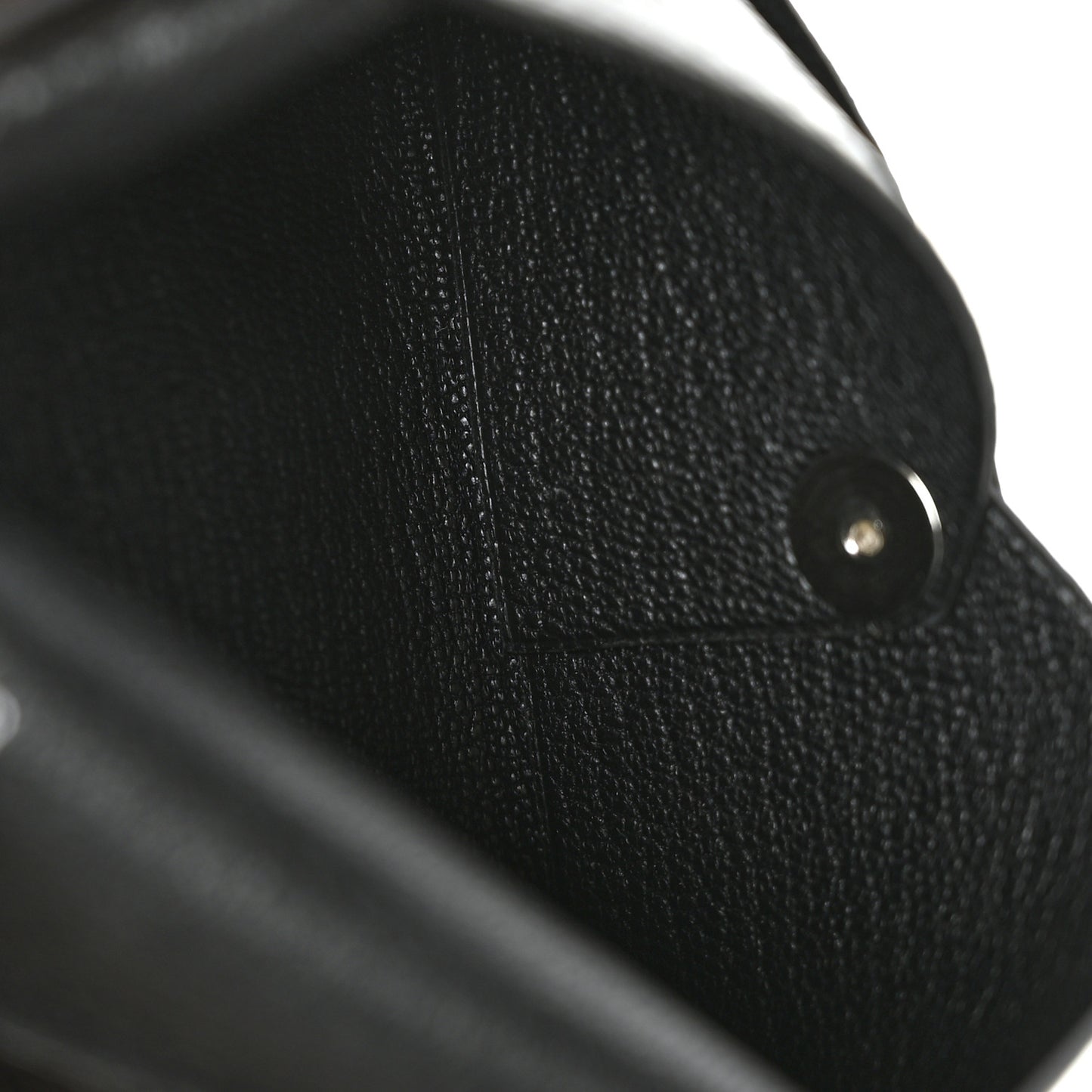 Lizard Calvi Card Case Black
