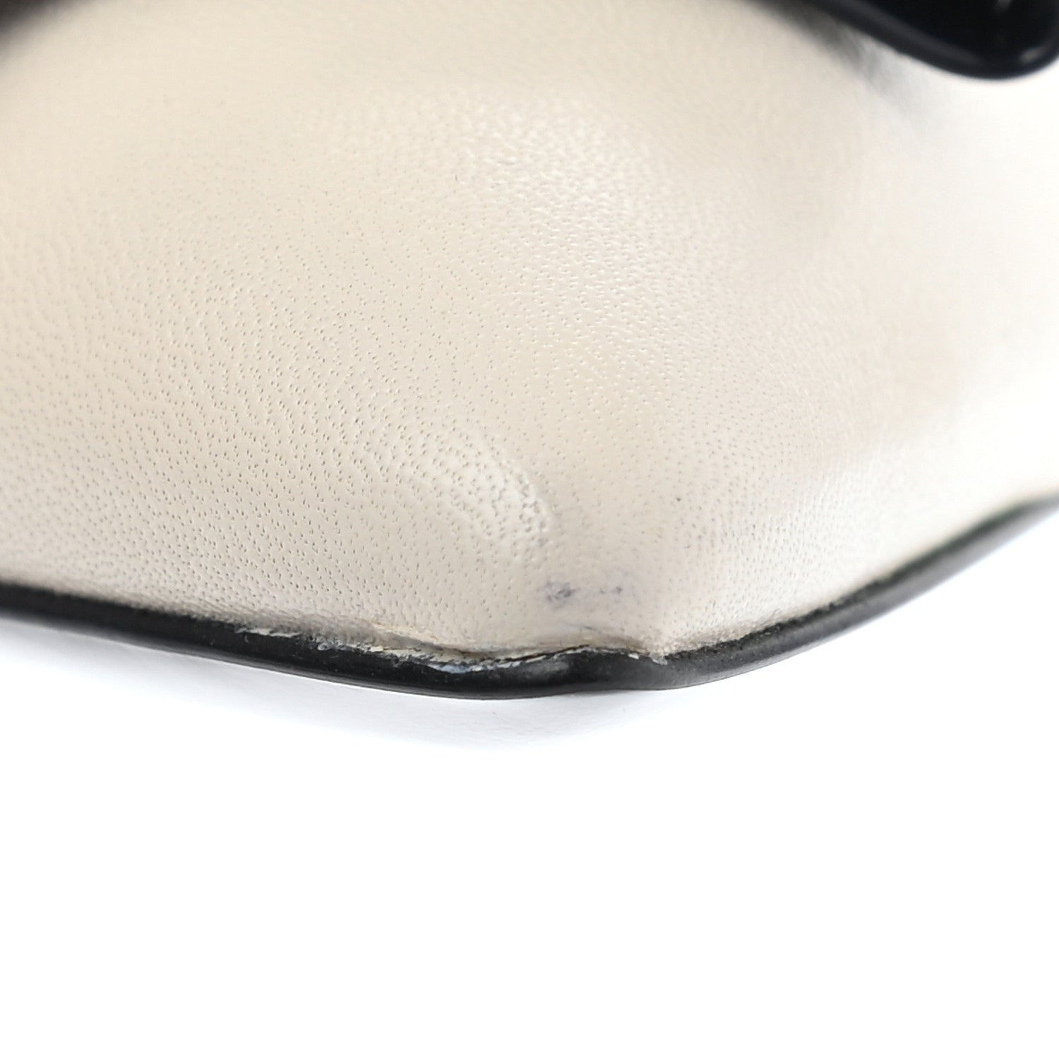 Saint Laurent Calfskin Bow Anais Pumps 36.5 White 10 of 10